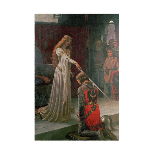 Edmund Blair Leighton, The Accolade, Puzzle (110, 252, 520, 1014-piece)